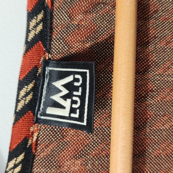 Vintage Unique Argyle Belted Knit Top - Picture 5 of 6